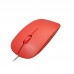 Mouse com Fio USB Tom Pastel Lehmox LEY-1564 - Vermelho